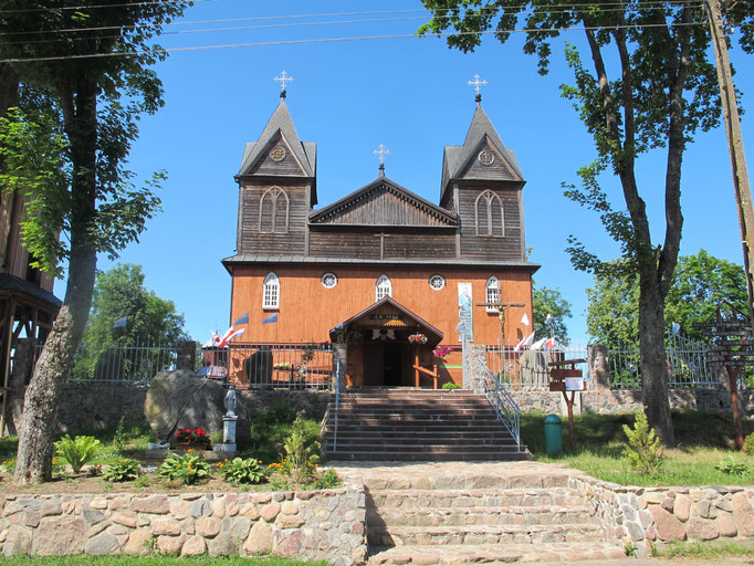 Holzkirche...