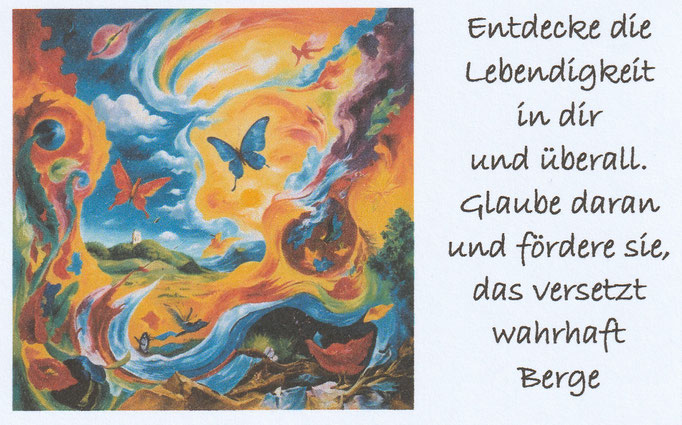 (DSMK1226) DenkAnStoß 26 "Entdecke die Anzeichen der Lebendigkeit"