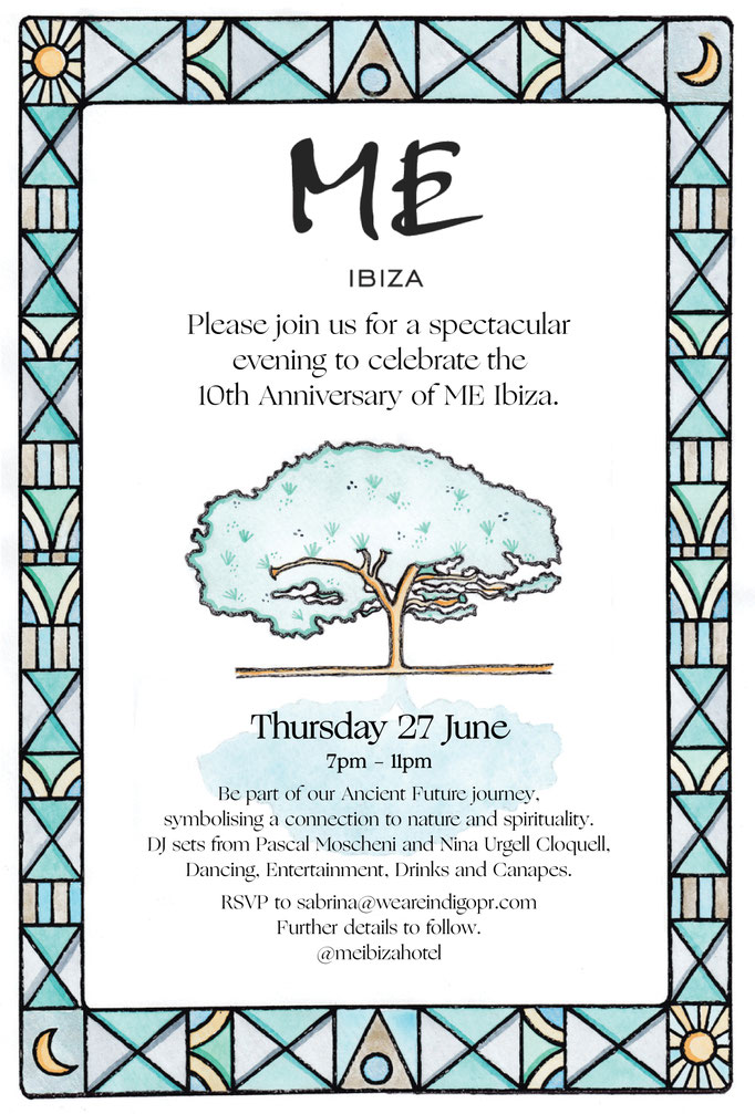 Invitation for Hotel ME Ibiza