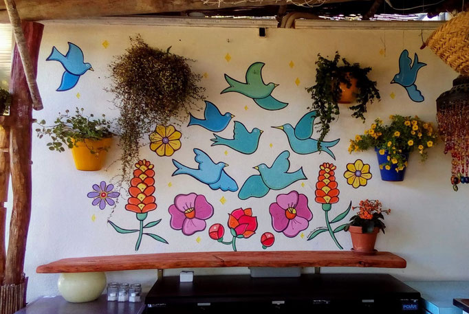 Murales at La Paloma, Ibiza.