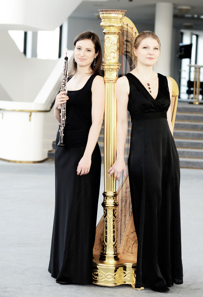 Duo Harbois: Sandra Schumacher (Oboe), Johanna Welsch (Harfe)