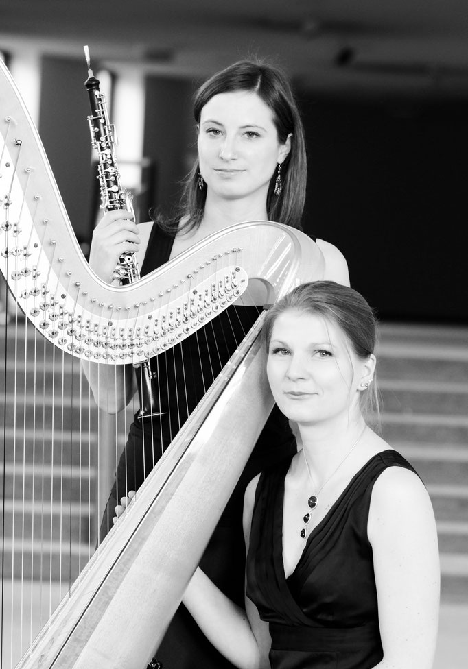 Duo Harbois: Sandra Schumacher (Oboe), Johanna Welsch (Harfe)