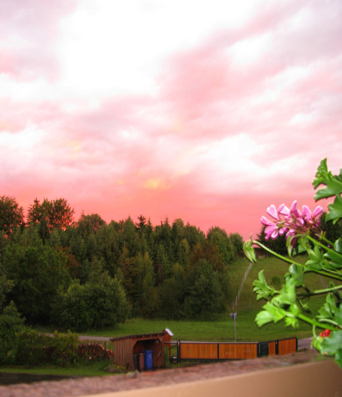 Herrliches Abendrot 