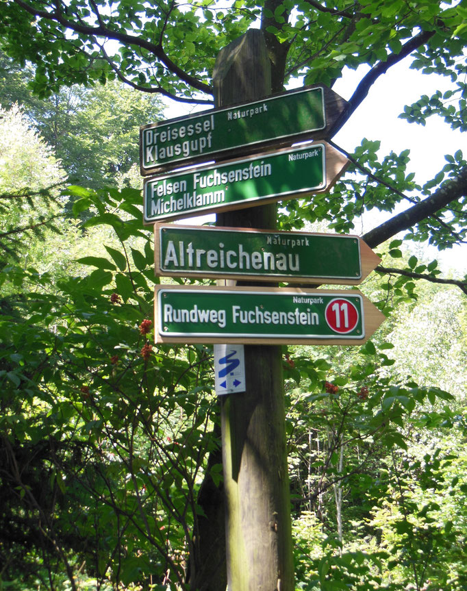 Zahlreiche Wandermöglichkeiten im Dreisesselgebiet