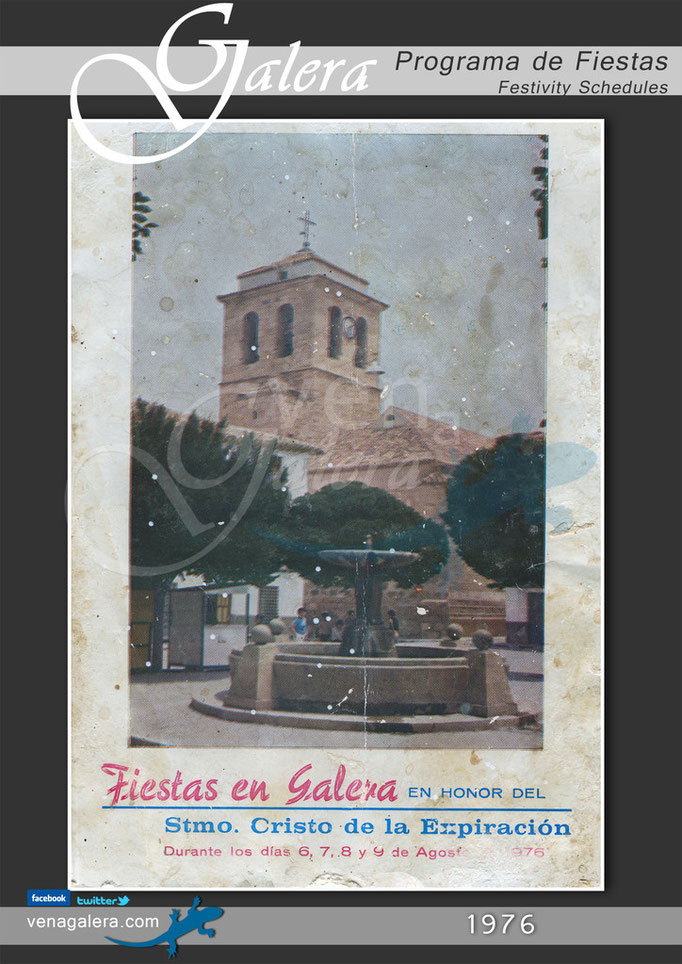 Programa Fiestas de Galera 1976