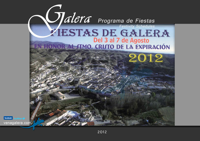 Programa Fiestas de Galera 2012