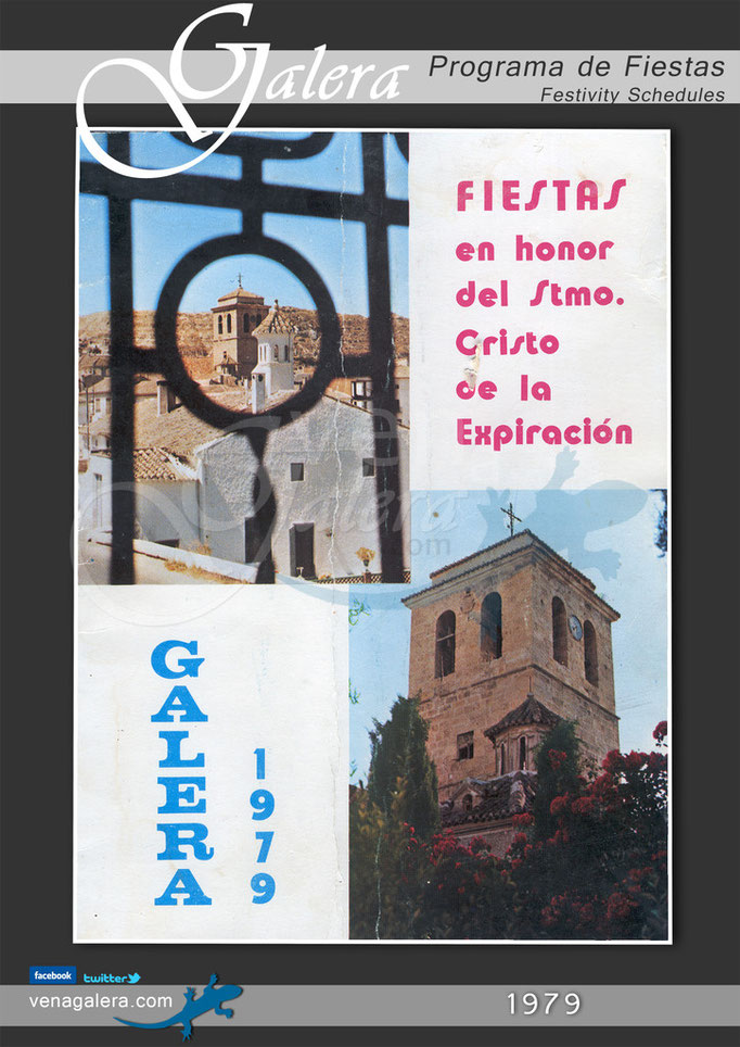 Programa Fiestas de Galera 1979