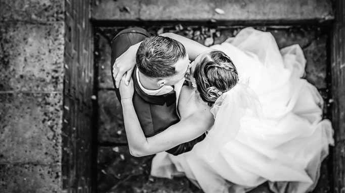 Brautpaar beim Shooting