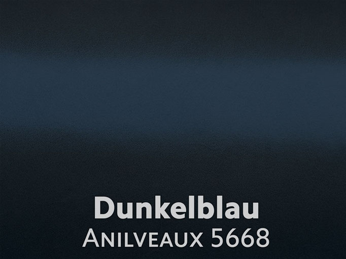 Boxcalf (Frenchcalf Anilin) dunkelblau / ozeanblau