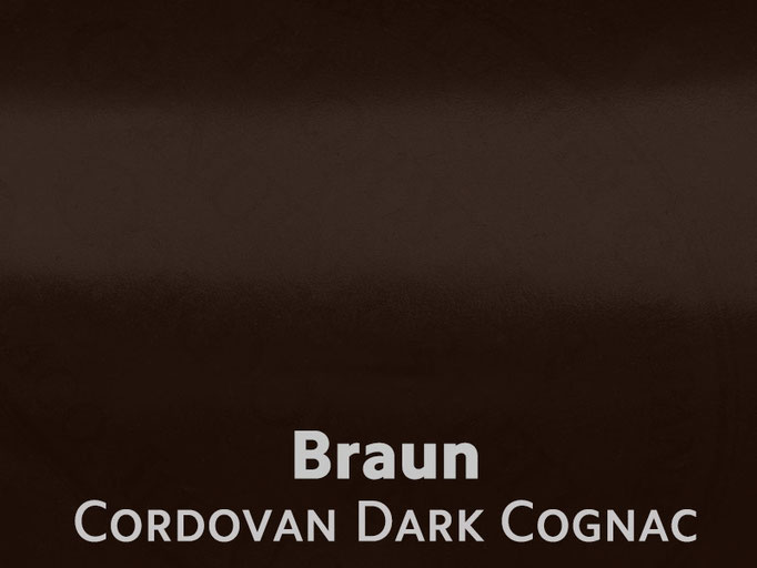 Cordovan (Pferdeleder) braun