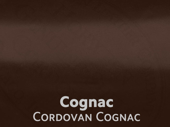 Cordovan (Pferdeleder) cognac