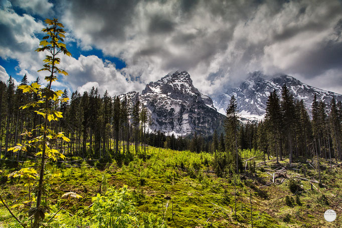 Bild: Watzmanngebirge bei Schönau am Königsee, Bavaria, "Watzmann I", www.2u-pictureworld.de