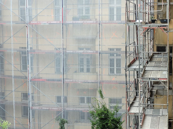 Gerüstnetze: Sicherheit auf und um Baustellen - Aschaffenburg - München - Frankfurt - Bayern