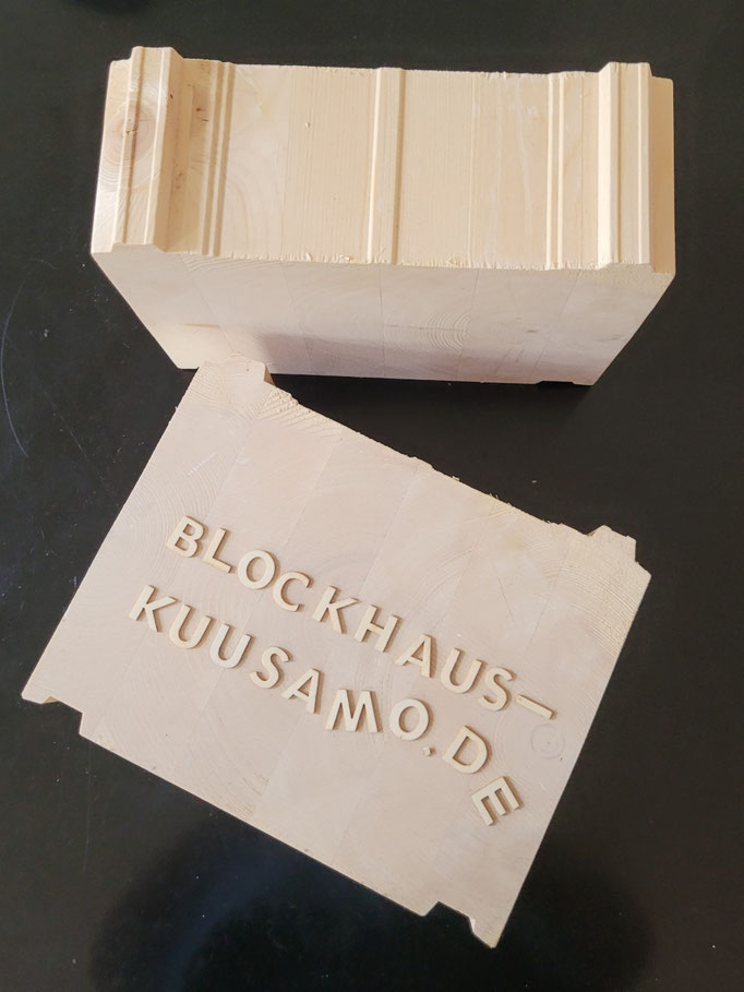 Profil eines Lamellenbalkens 