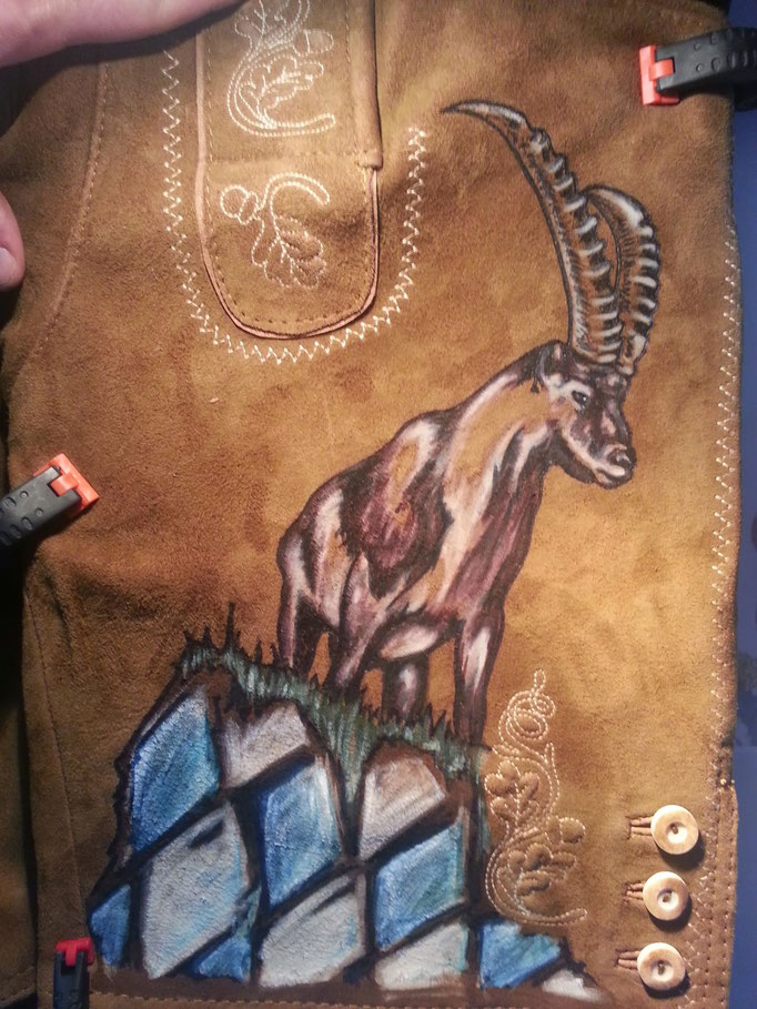 Trachtenlederhosen, Lederhosen, Motive