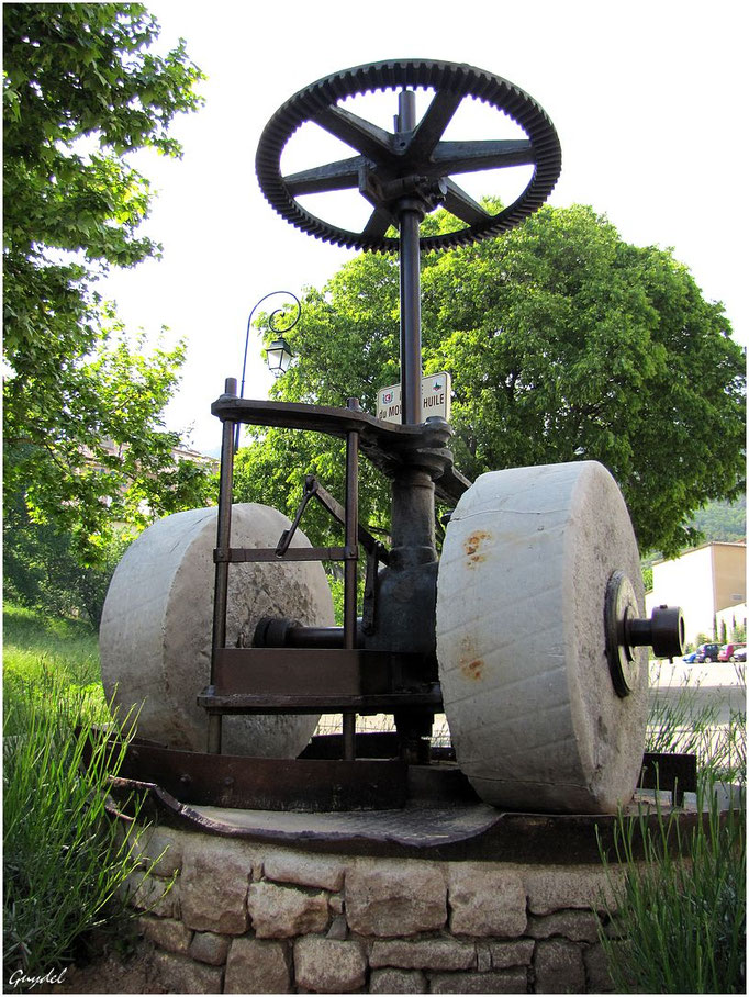 Mécanisme de l'ancien Moulin à Huile