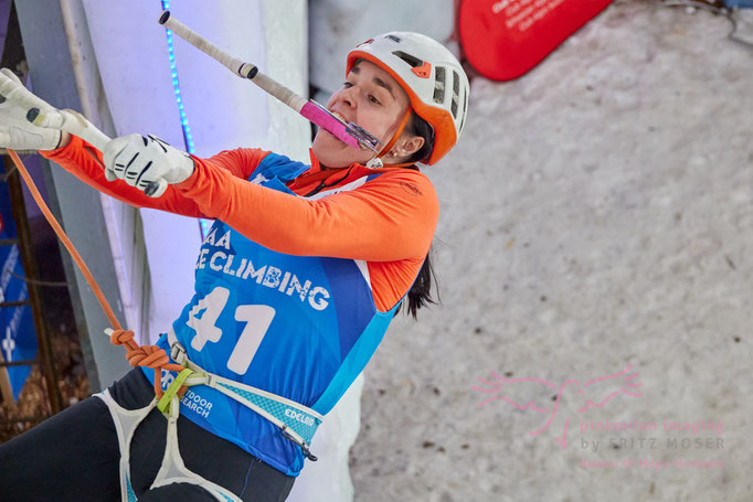 UIAA Ice Climbing Saas_Fee 2024, Smifinal Lead Women