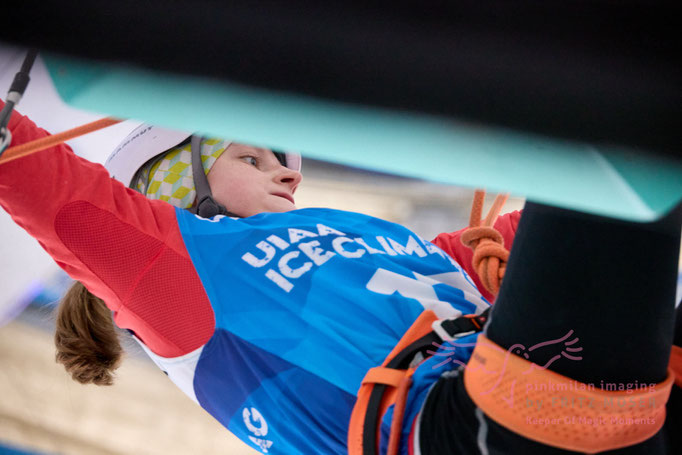 UIAA Ice Climbing Saas_Fee 2024, Smifinal Lead Women