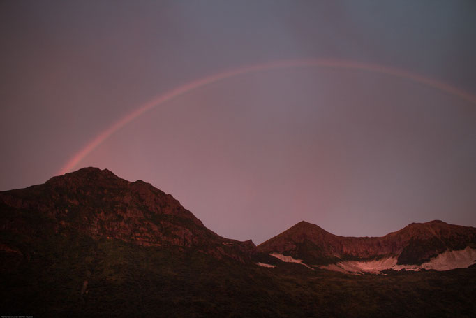 Ausstellungs # 17 Format 90x60cm Titel "Rain Bow"