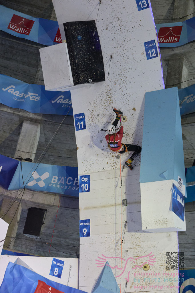 UIAA Ice Climbing Worldcup Saas-Fee, Switzerland 2025