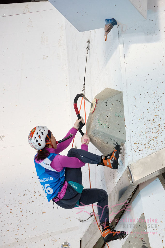 UIAA Ice Climbing Saas_Fee 2024, Smifinal Lead Women