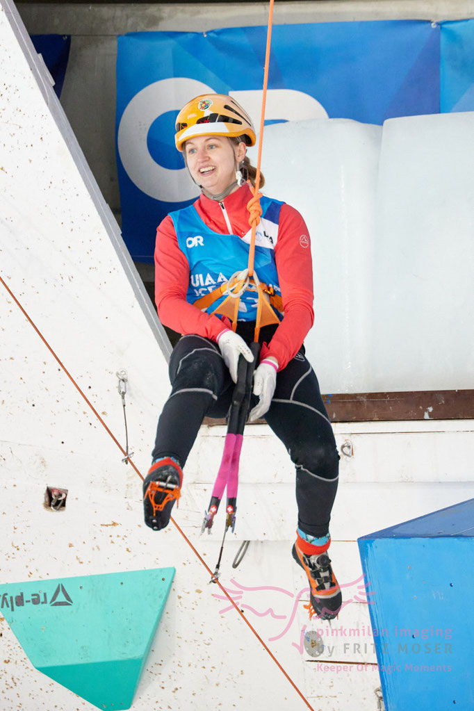 UIAA Ice Climbing Saas_Fee 2024, Smifinal Lead Women
