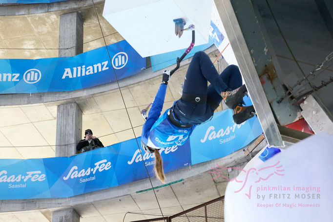 UIAA Ice Climbing Saas_Fee 2024, Smifinal Lead Women