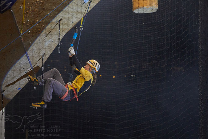 Sina Götz-UIAA European Ice Climbing Cup- Bern, final women