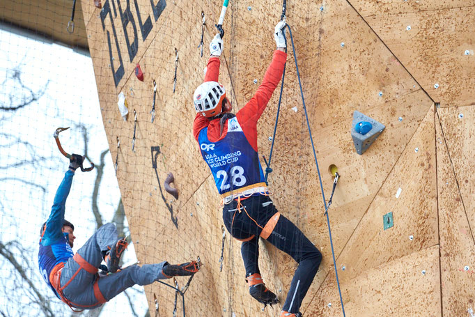 UIAA ICE Climbing Europe Cup O'Bloc Ostermundigen; Bern
