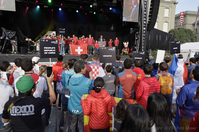 IFSC Worldchampionships Bern 2023 Opening Ceremony