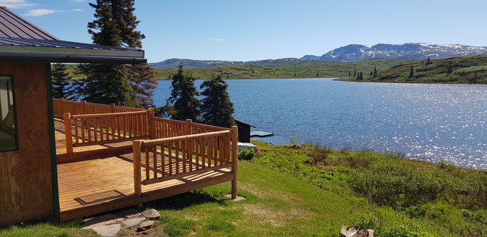 Caribou Lodge/Talkeetna Alaska at Boomerang Lake