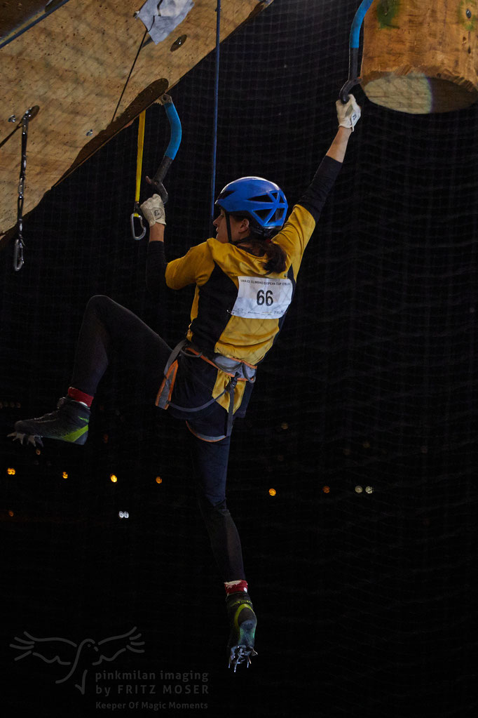 Sina Götz-UIAA European Ice Climbing Cup- Bern, final women