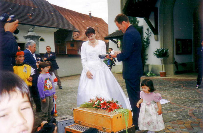 Hochzeitstauben - Hochzeitsbilder