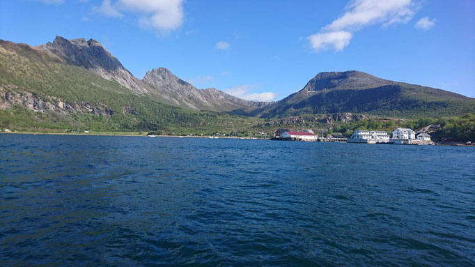 Was für Aussichten vom Boot aus