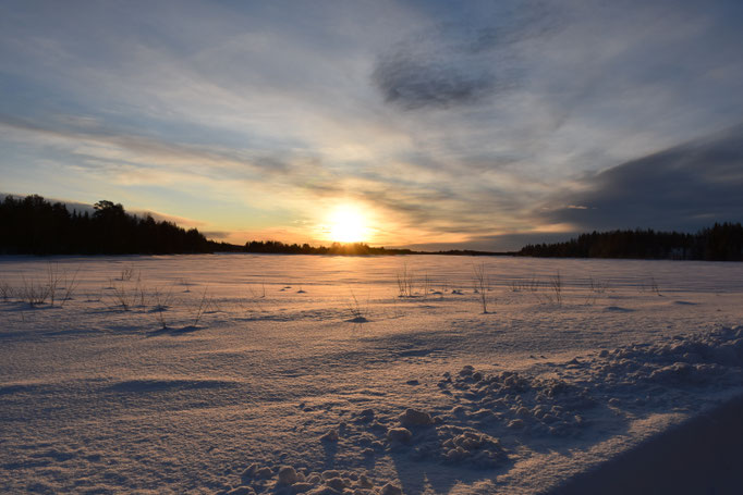 Sonnenuntergang in Skandinavien 