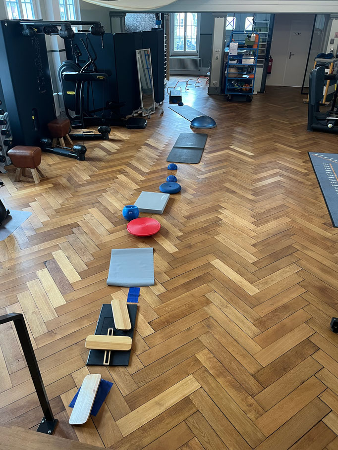 Kreatives Auslegen eines Parcours für Kinder....und wieder Versorgen!!!%&! Grmpf!!