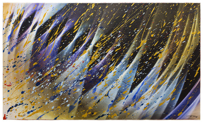 BUNTE GEDANKEN (2015, 1/8, 110x65cm, MP0345, Photographie, Inkjet-Pigmentdruck auf Leinwand, Acryl) © Michael Pfenning