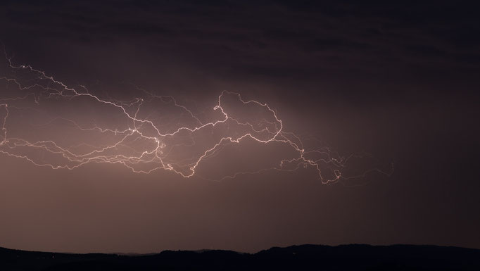 Gewitter/Blitz über dem Thurgau, Schweiz, 2014 06 28 (MP0355) © Michael Pfenning
