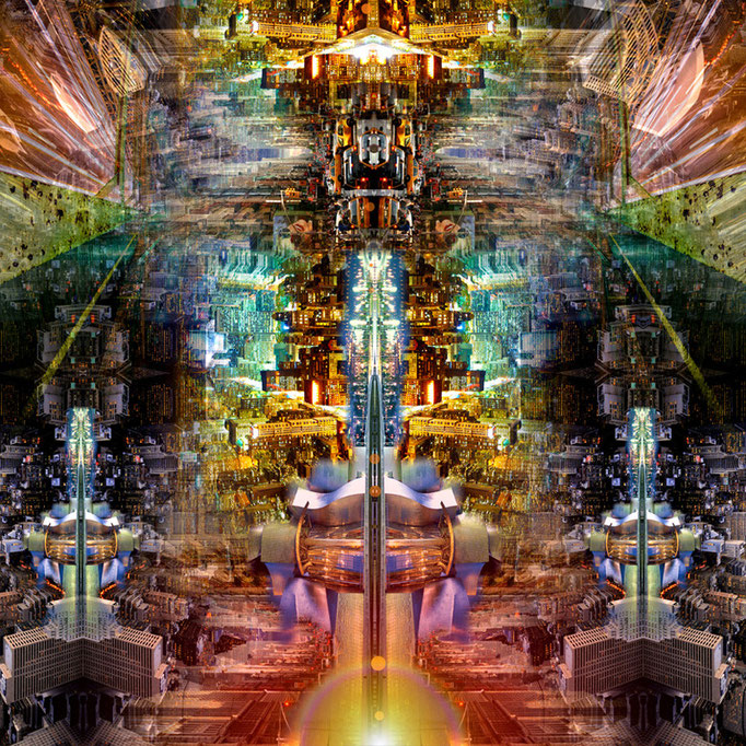 Sci-Fi world © kaleidoscope king