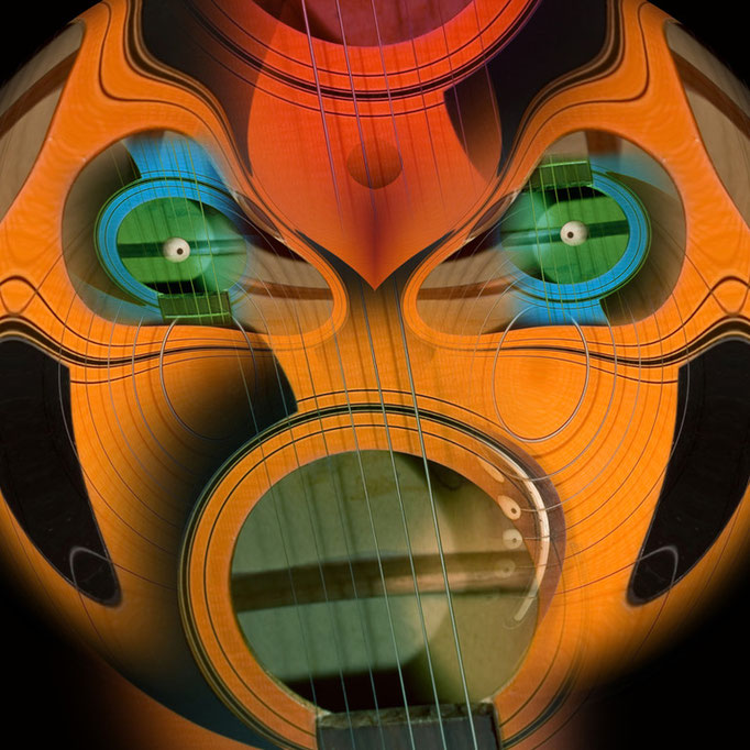 Guitar face © kaleidoscope king