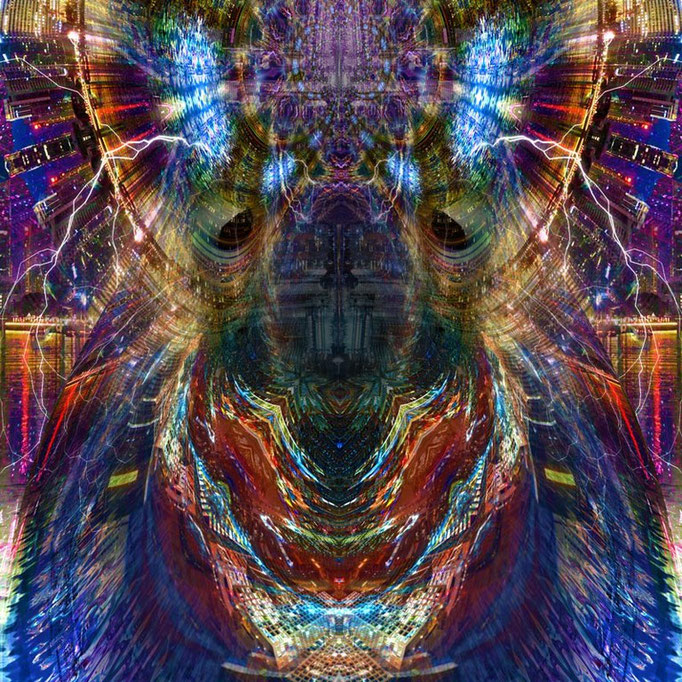 Space Dog © kaleidoscope king