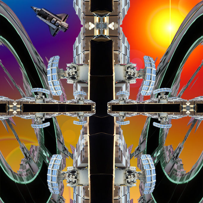 Space ship © kaleidoscope king