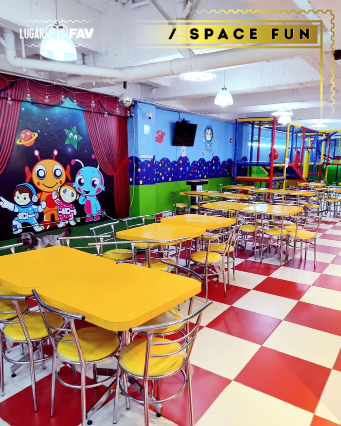 space fun, lugares para niños en cdmx, fiestas infantiles en cdmx