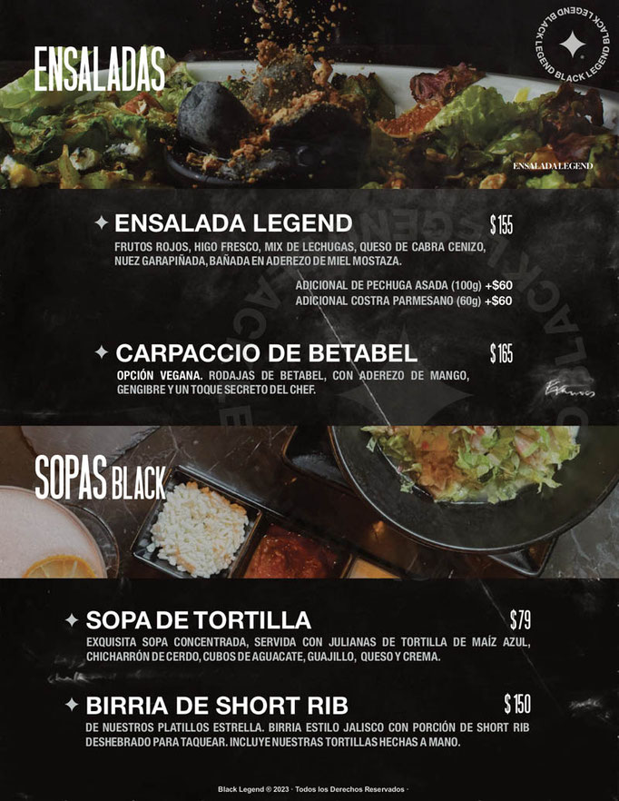 black legend menu, restaurantes de hamburguesas en cdmx, black legend restaurante