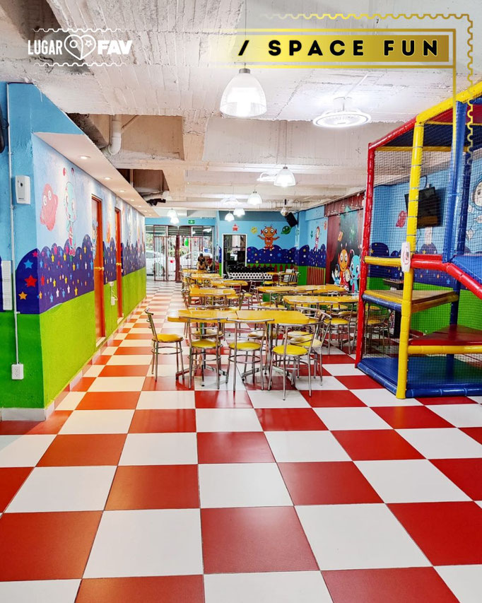 space fun, lugares para niños en cdmx, fiestas infantiles en cdmx