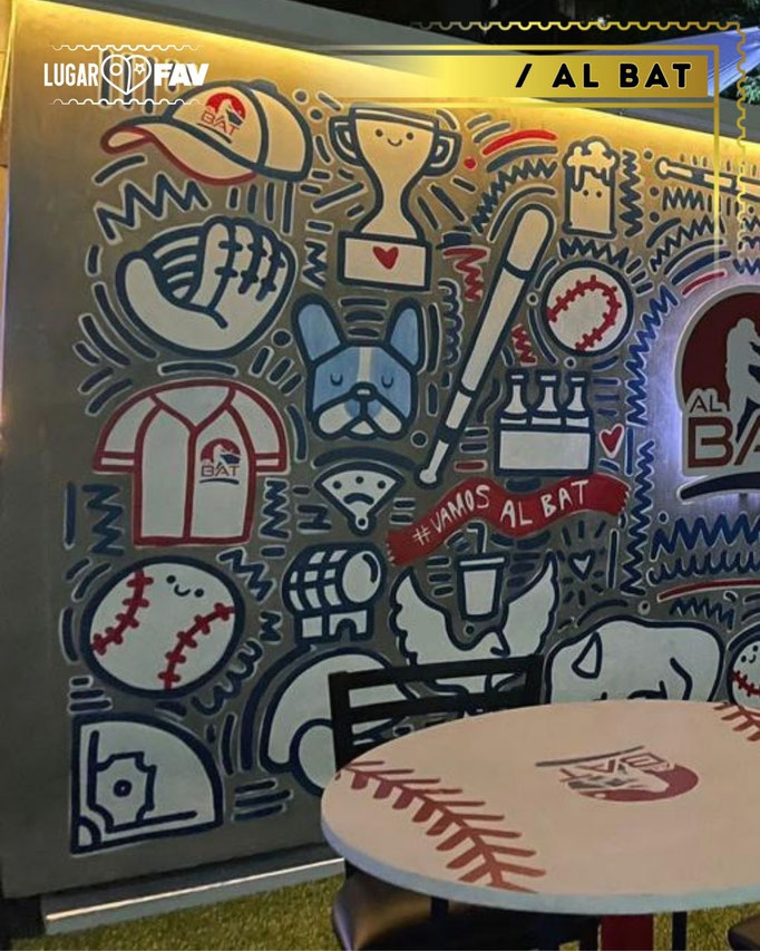al bat, jaulas de bateo en cdmx, sports bar en cdmx, lugares de deportes en cdmx
