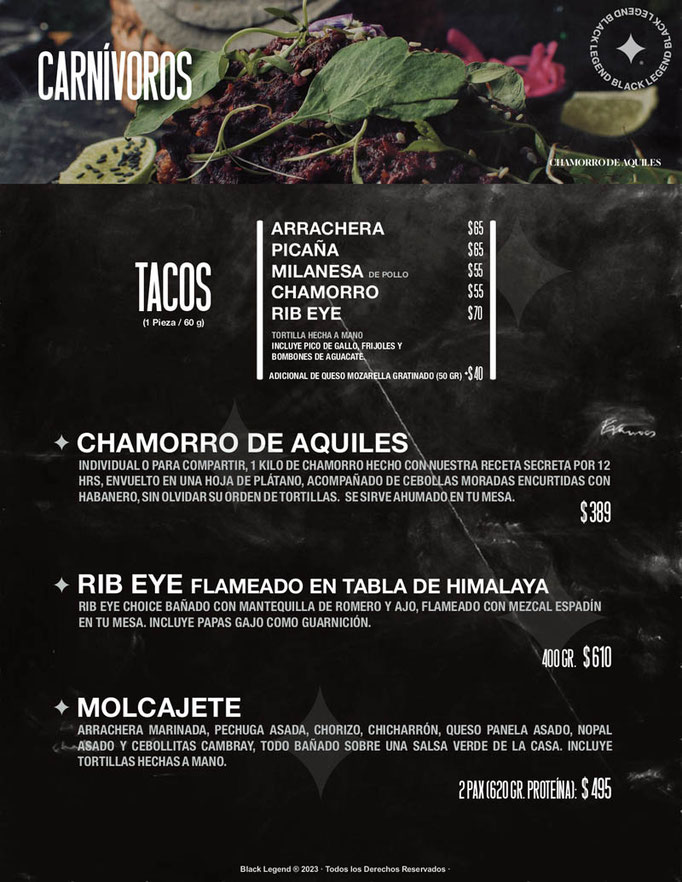 black legend menu, restaurantes de hamburguesas en cdmx, black legend restaurante