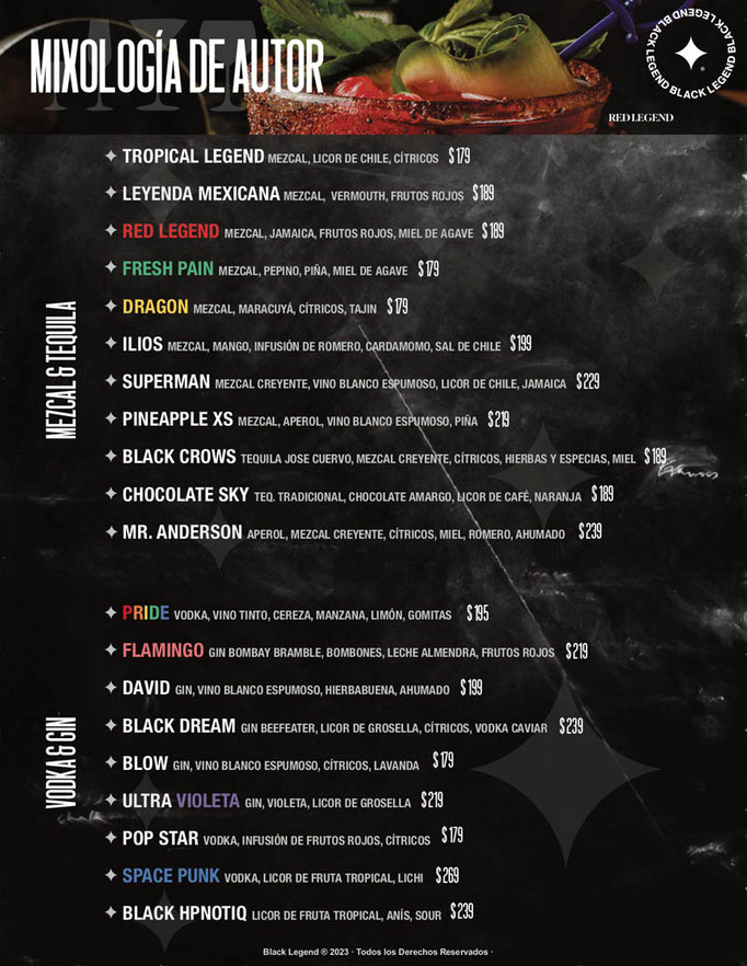 black legend menu, restaurantes de hamburguesas en cdmx, black legend restaurante