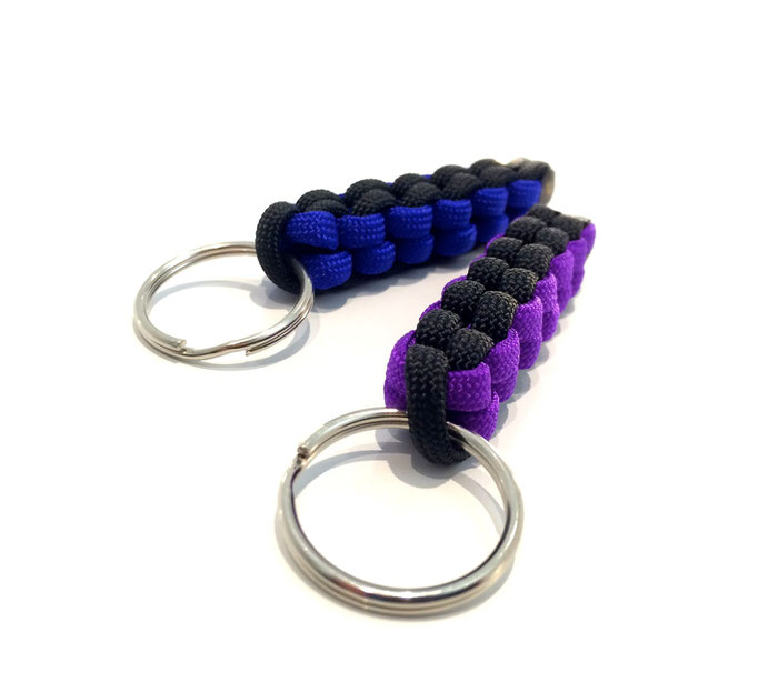 Electric Blue/Black und Acid Purple/Black