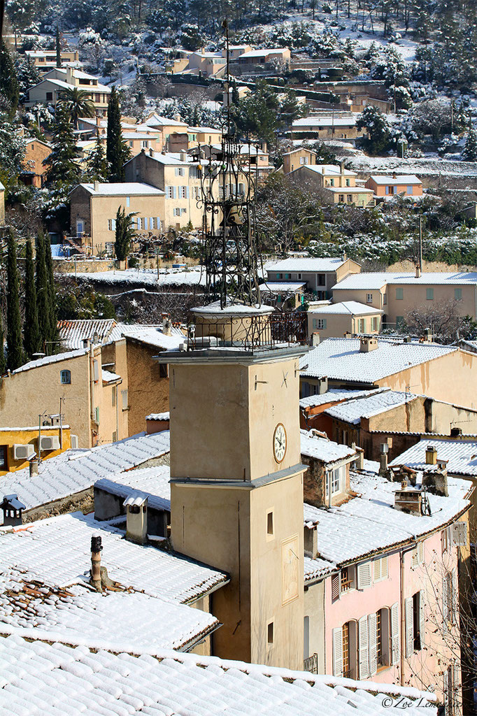 Cotignac un hiver